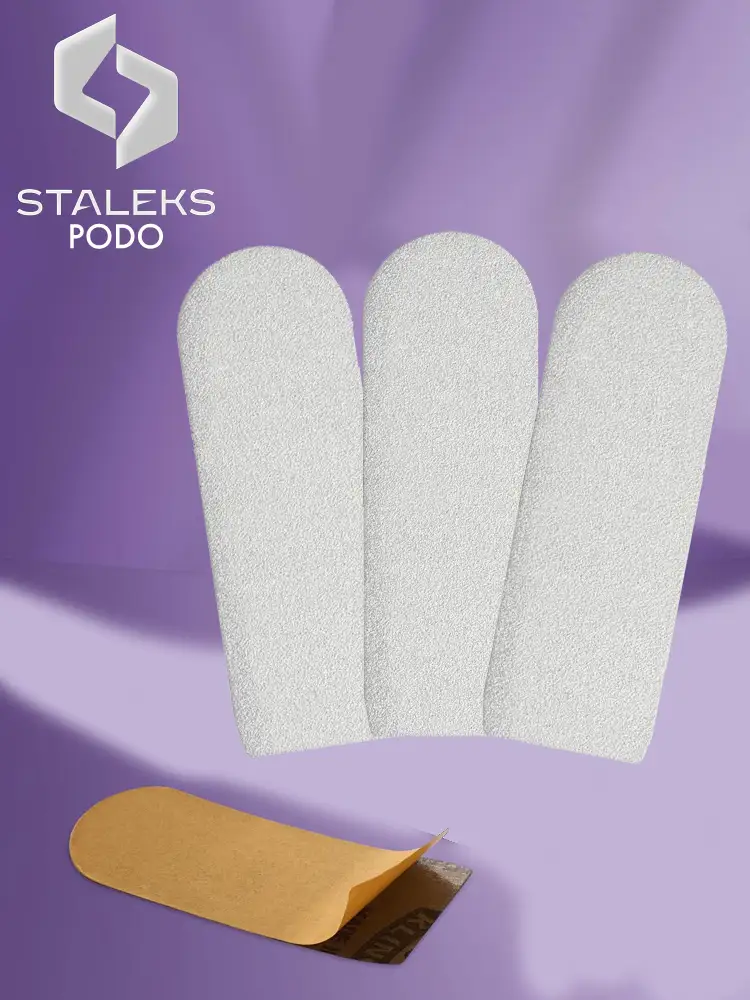 Têtes de rechange Staleks Pro pour lime de pédicure blanche Expert 10