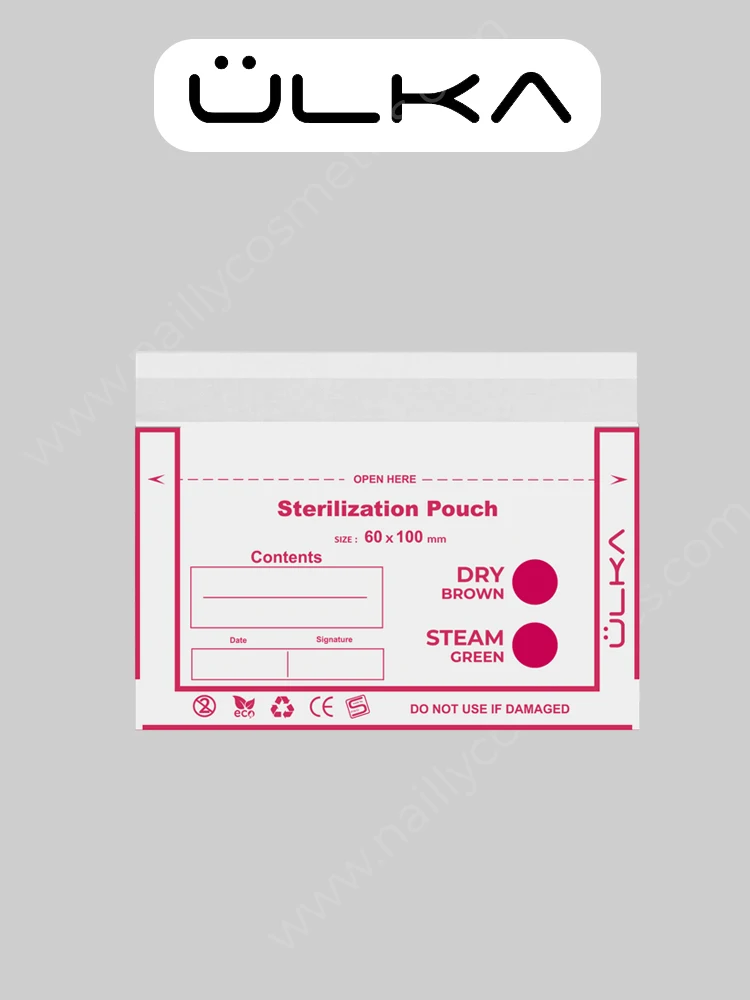 bolsa de esterilización de 60 mm x 100 m