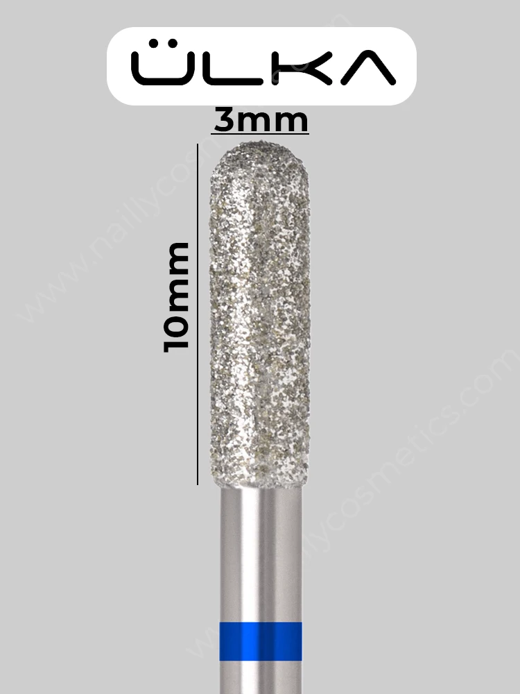 Primer plano de la broca de diamante Ulka C310