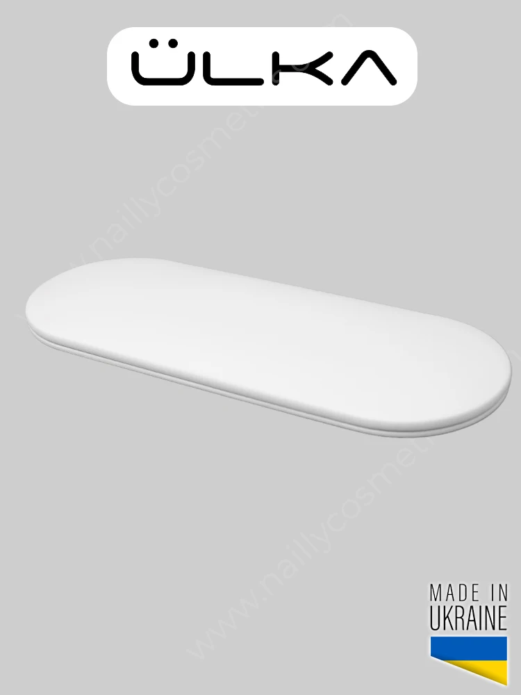 Ulka sin patas, reposamanos, blanco