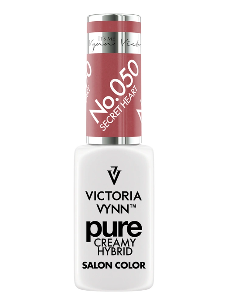 Uñas únicas en rosa sucio: Victoria Vynn Pure Creamy Hybrid 050 Secret Heart