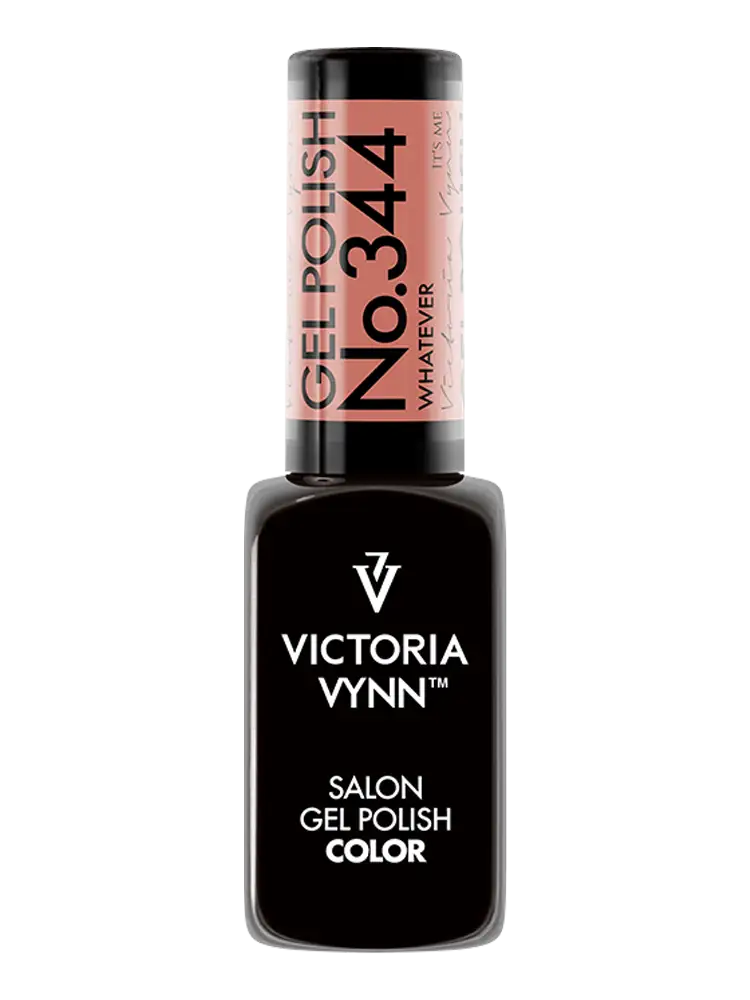 Esmalte en gel Victori Vynn Salon, colección otoño 2023, color beige rosa