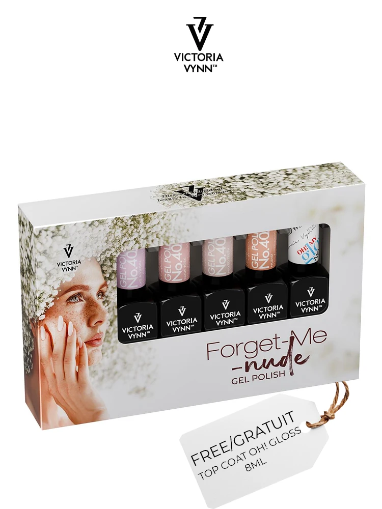 Victoria VYNN, juego de 5 unidades «Forget Me Nude», 8 ml, 1 unidad