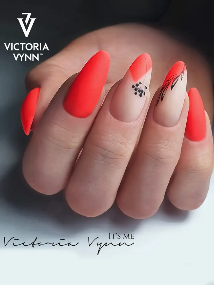 Victoria Vynn Best, esmalte en gel «Shocking Coral», Pure 124, Shocking Coral