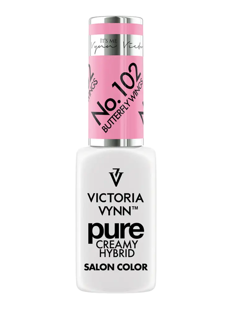 Victoria Vynn Chamring, esmalte en gel rosa natural, Pure Creamy Butterfly Wings 102