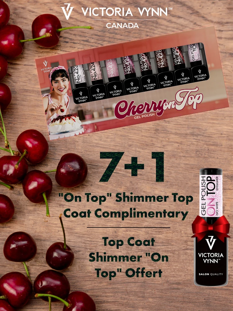 Victoria Vynn Hcerry « On Top » - lot de 7 + 1