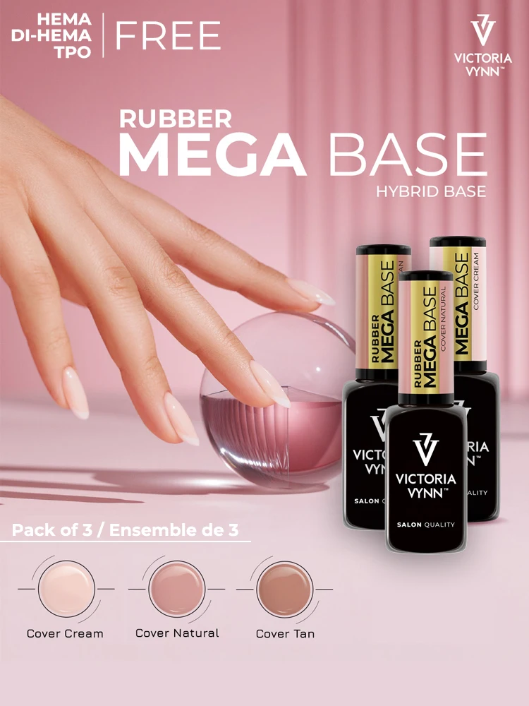 Victoria Vynn Mega Base, paquete de 3