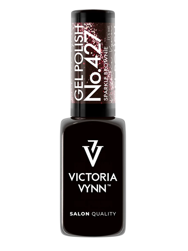 Victoria Vynn Salon, vernis gel, collection « Cherry on Top », « Sparkle Brownie » 427