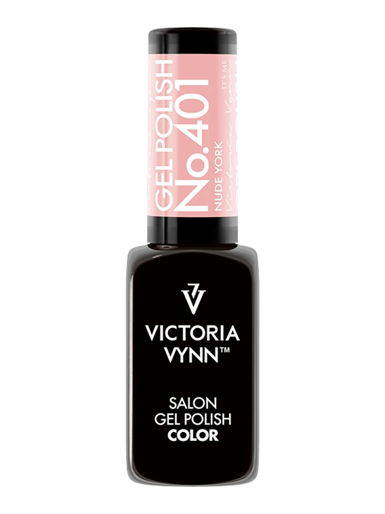 Vernis gel Victoria VYNN Salon n° 401 Nude York - Collection « Forget me nude »