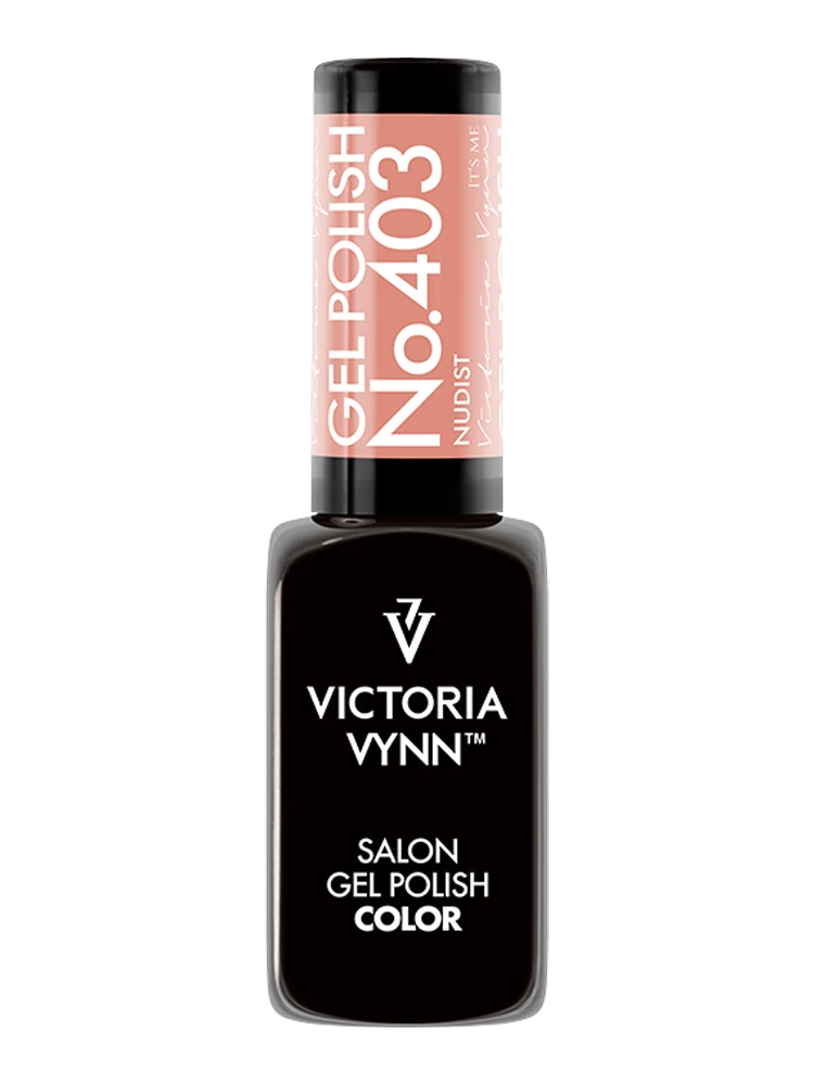 Vernis gel Victoria VYNN Salon n° 403 Nudist - Collection « Forget me nude »