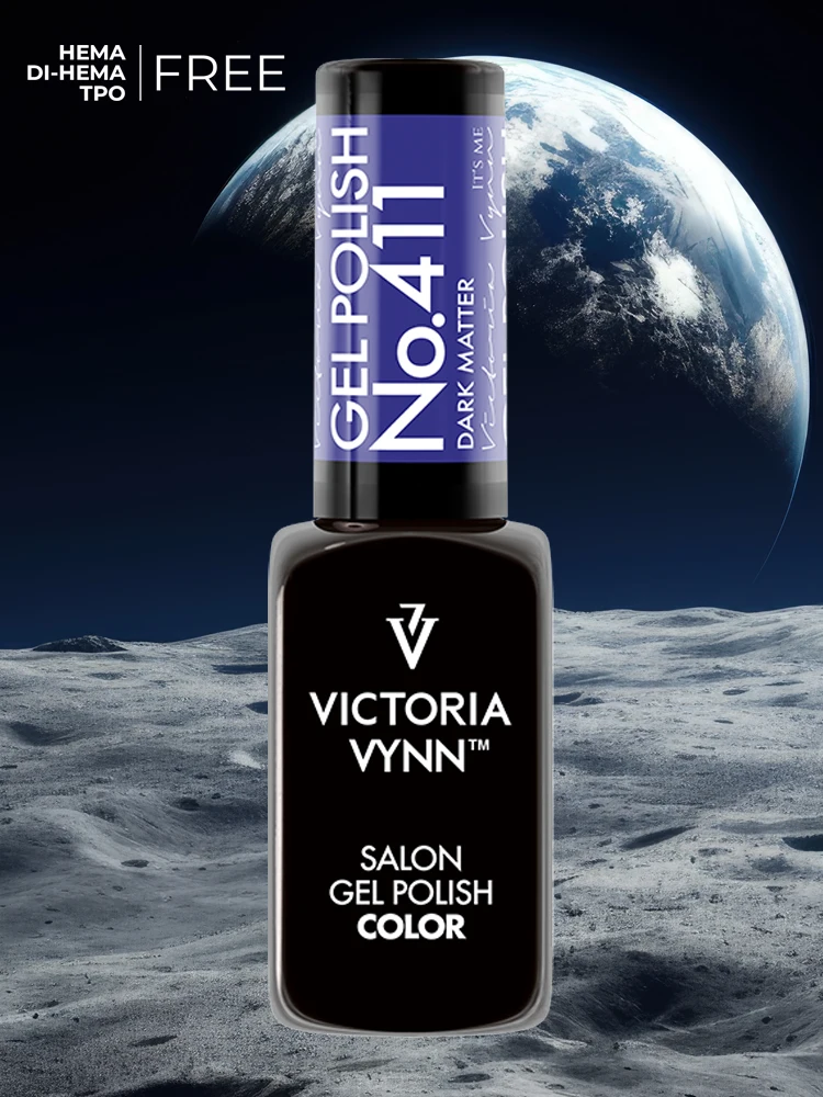 Vernis gel Victoria Vynn Salon n° 411 « Dark Matter Luna Glass »