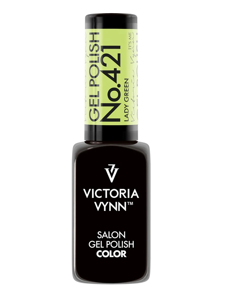Vernis gel Victoria Vynn Salon n° 421 Lady Green