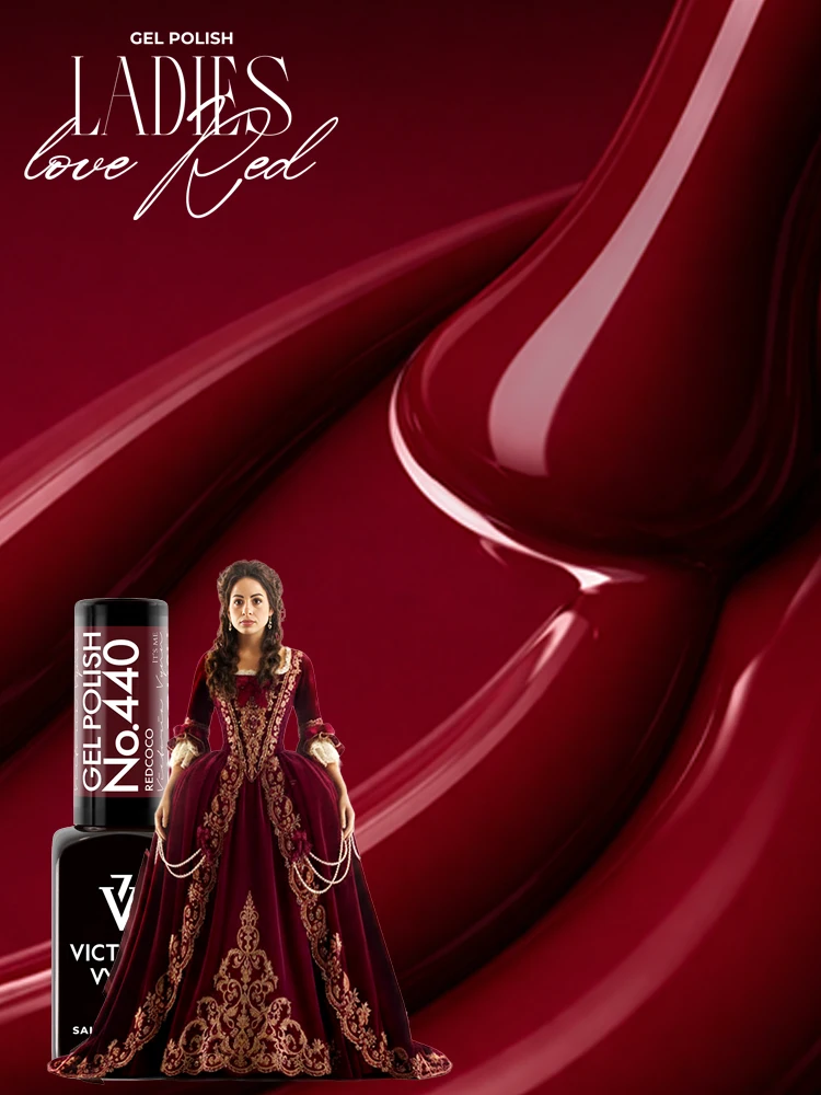 Esmalte en gel de Victoria Vynn, n.º 440 Redcoco