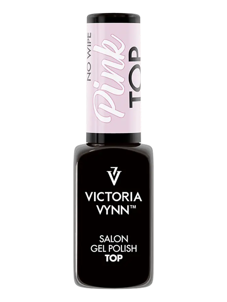 Victoria VYNN Top Secret - Vernis de finition en caoutchouc « Best » - Sans essuyage - Rose
