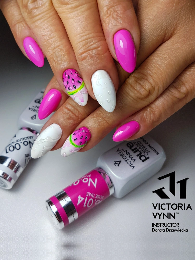 vernis gel blanc très pigmenté 001 Victoria VYNN Pure Absolute White