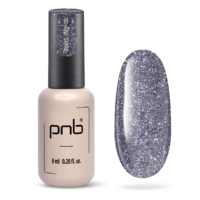 PNB Gel Polish UV/LED Shock Effect No. 02 Crystal Grey