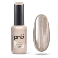 Vernis gel PNB UV/LED Glamour Cat n° 08 Sage Silk