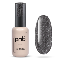 PNB Gel Polish UV/LED Shock Effect No. 09 Crystal Black