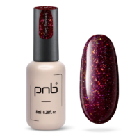 PNB Gel Polish UV/LED No. 374 Crazy Bordeaux