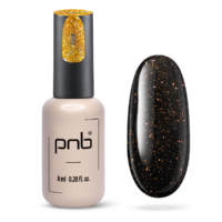 PNB UV/LED Shoсk Gold Top Coat No Wipe 8ml