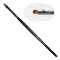 PNB 6G Gel Brush Oval 4-s, Nylon, 8 mm