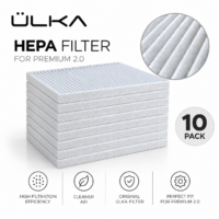 ÜLKA HEPA Filter Textile for ÜLKA Premium 2.0 Dust Collectors (Set of 10)