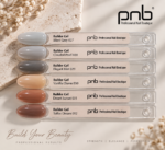 Carta de colores del gel para uñas PNB Builder 027–032 (6 colores)