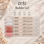 Nuancier PNB Builder Gel 01-03 et 05-07 (6 couleurs)