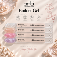 Carta de colores del gel constructor PNB 014–017 (4 colores)