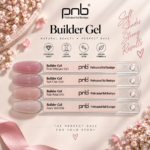 Carta de colores del gel constructor PNB 033–036 (4 colores)