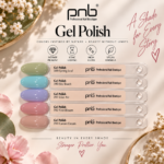 Carta de colores de esmaltes en gel PNB 389–393 (5 colores)