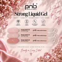 Tabla de colores del gel líquido PNB Strong 038-040 (3 colores)