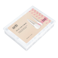 PNB Moldes dobles para uñas, forma de almendra moderna, 120 piezas