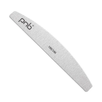 Lima para uñas PNB 180/240, semicircular, gris
