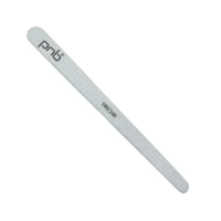 Lima de uñas de madera PNB 180/240, forma de lágrima, gris
