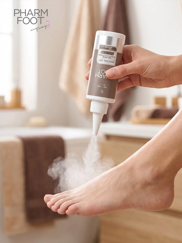 Pharm Foot Mineral Dry 150 ml