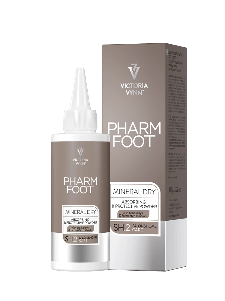 Pharm Foot Mineral - Poudre sèche pour les pieds 100 g - Produit phare