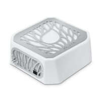 ÜLKA Premium 2.0 Desktop White Manicure Dust Collector + Kit (2 HEPA Filter, 1 Wooden Stick & 1 Brush)