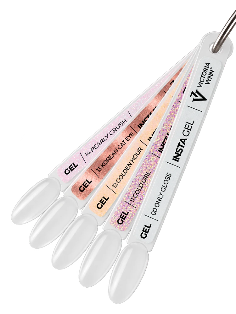 Victoria VYNN INSTA GEL Unpainted Color Chart
