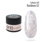 Gel PNB Galaxy UV/LED n.º 02 Rainbow, 5 ml