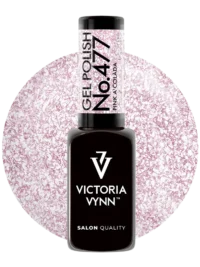 Victoria VYNN Gel Polish 477 Pink a'Colada