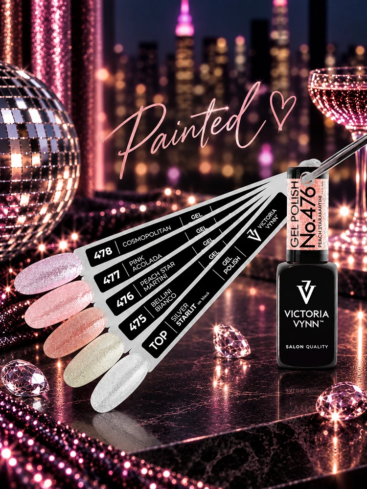 Victoria VYNN Midnight Spritz Painted Color Chart Main