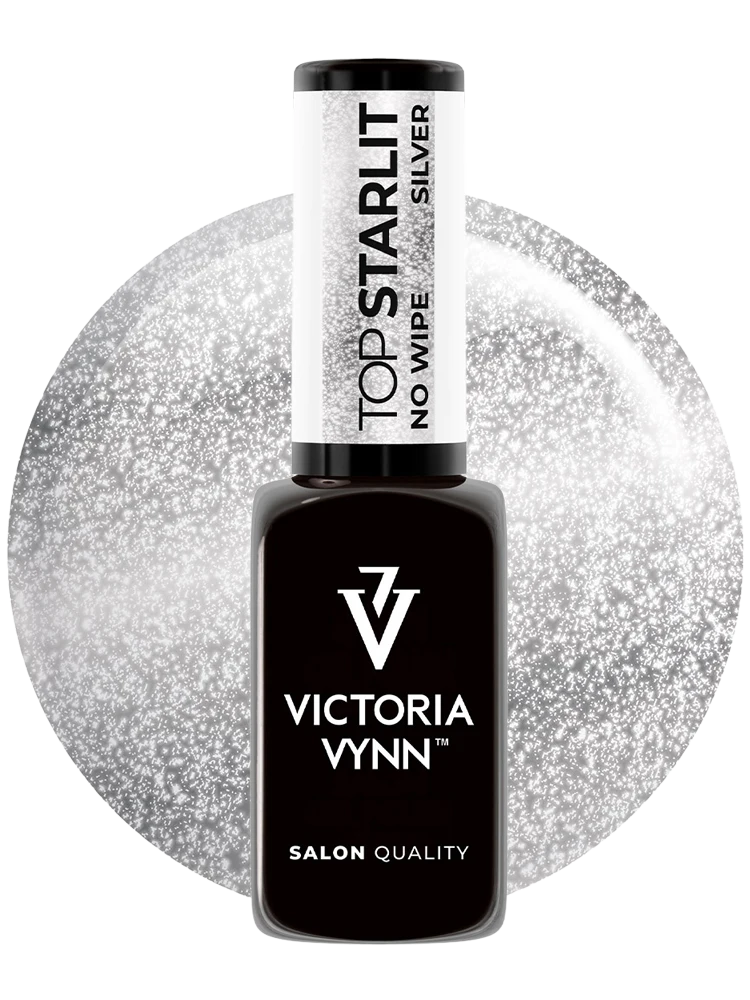 Victoria VYNN Starlit Silver Top Coat No Wipe