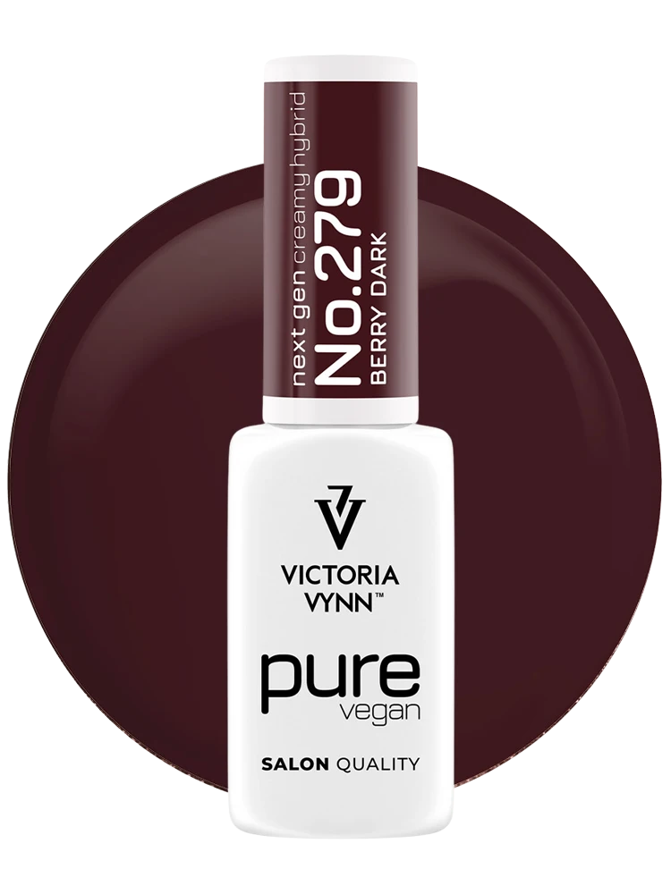 Victoria VYNN Pure Creamy Hybrid Gel Polish No. 279 Berry Dark Victoria VYNN Pure Creamy 279 Berry Dark