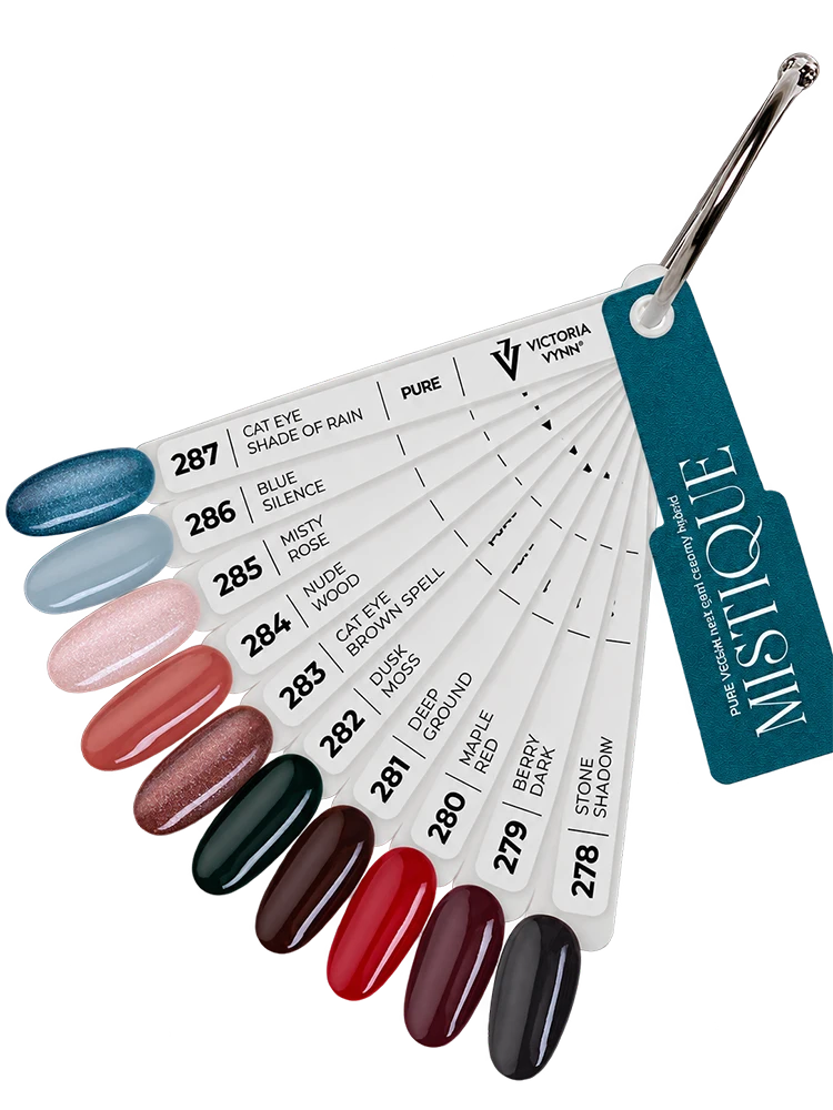 Victoria VYNN MISTIQUE Painted Color Chart 278-287